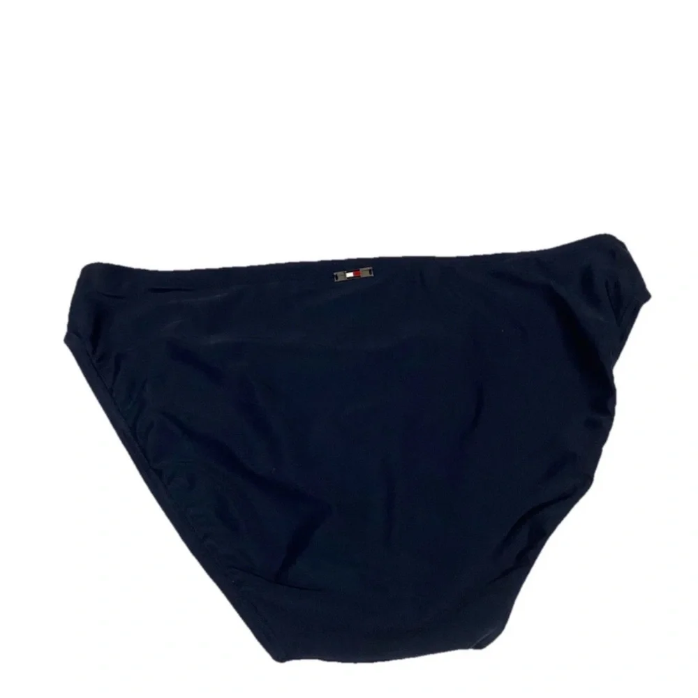 Tommy Hilfiger Size XS Navy Blue Hipster Bikini Bottom UPF 50+